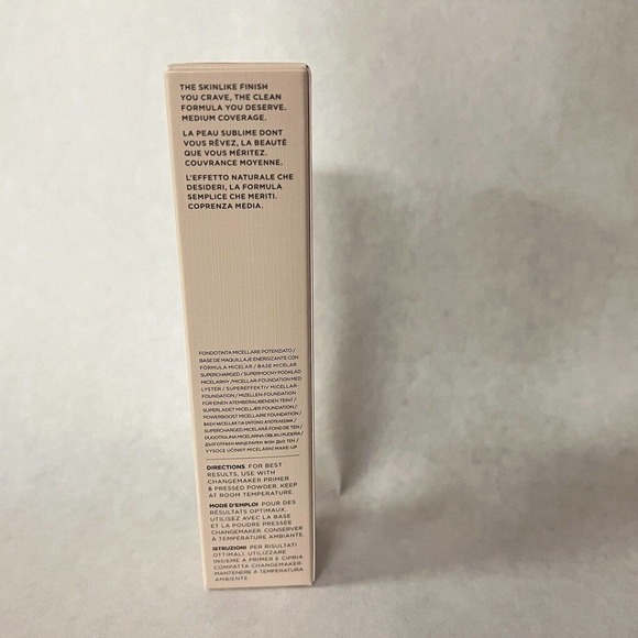 BITE BEAUTY Changemaker Supercharged Micellar Foundation in T115 1 oz NIB - Picture 3 of 5